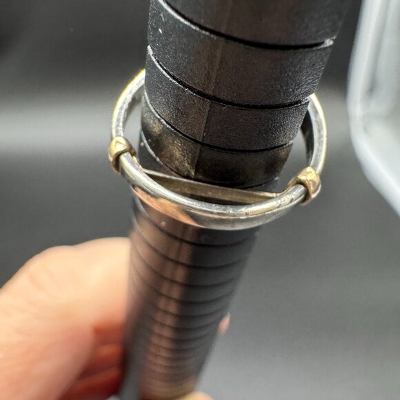 Antique Art Deco Silver 925 Ring with Black Onyx Stone *read* - Picture 12 of 12